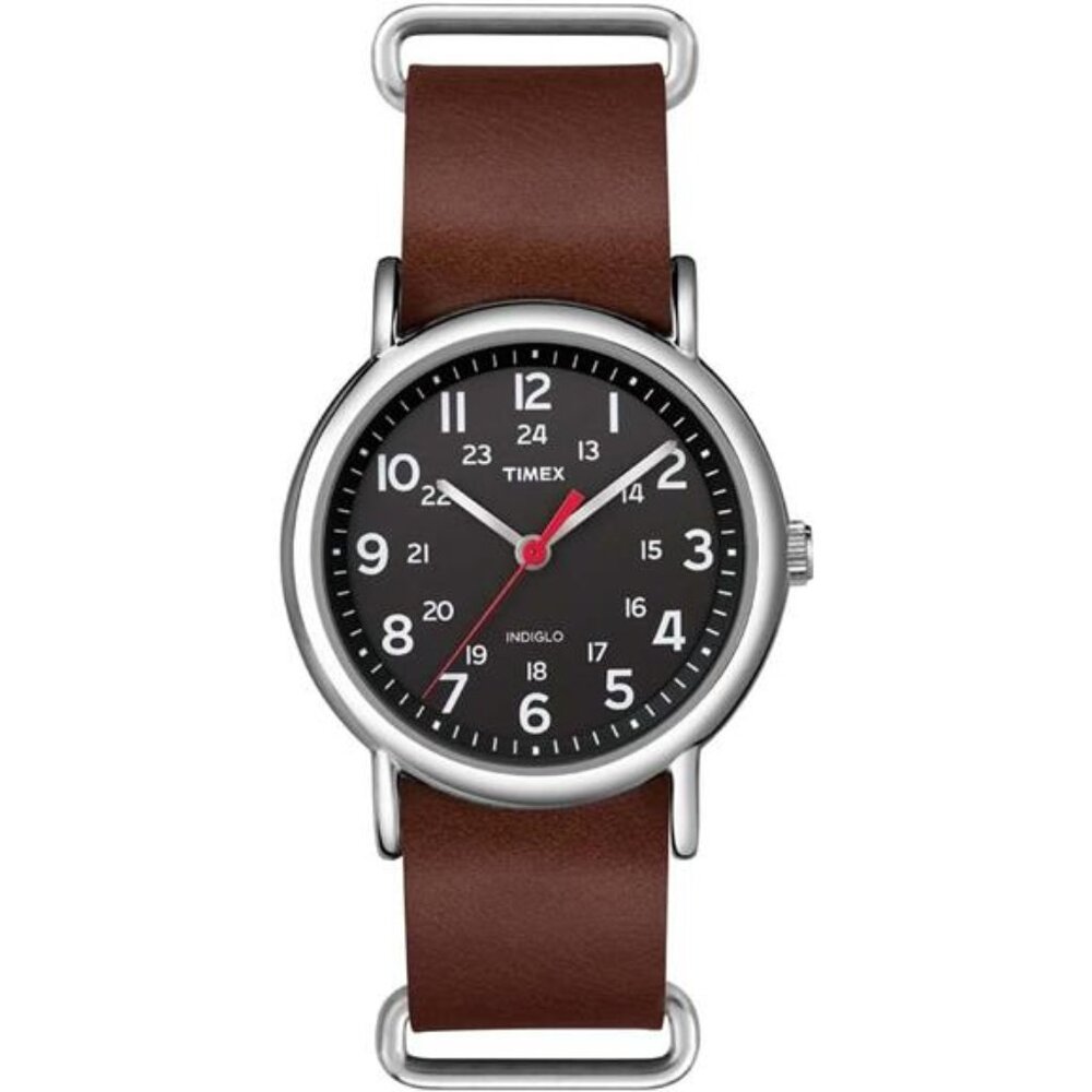 Weekender 38mm Unisex Analog Watch | INDIGLO Backlight | Adjustable